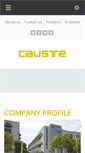 Mobile Screenshot of causte.com